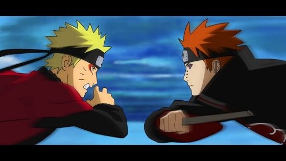 Pain vs Naruto